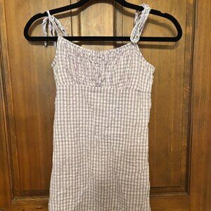 Full Tilt Women's Gingham Dress- Size XS